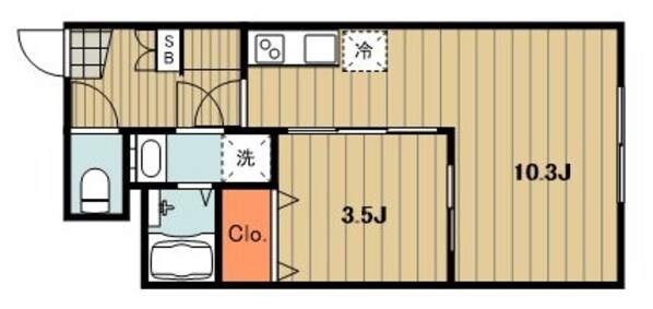 コートヤード南阿佐ヶ谷の物件間取画像